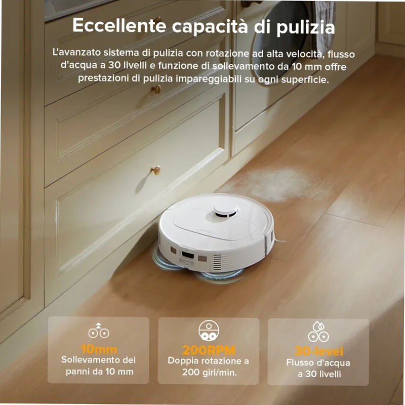 Roborock QV 35A - Aspirapolvere intelligente