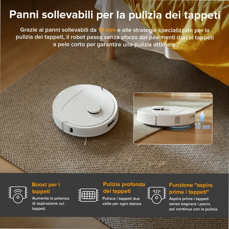 Roborock QV 35A - Aspirapolvere intelligente