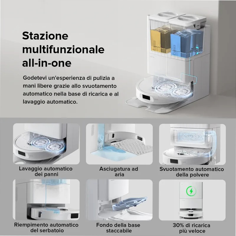 Roborock QV 35A - Aspirapolvere intelligente