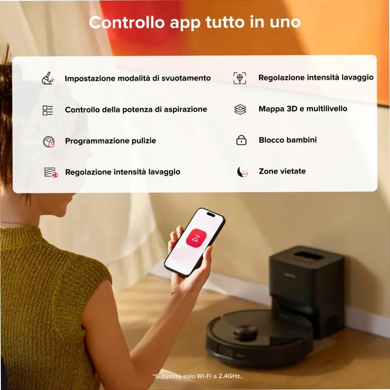 Roborock Q10 S5+ - Pulizia Profonda e Hands-Free