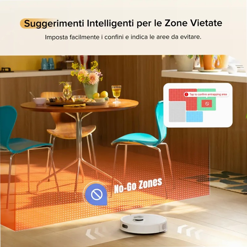 Roborock-Q7 M5 Set Robot Aspirapolvere e Lavapavimenti