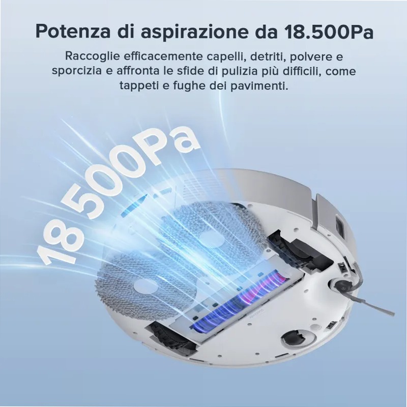 Roborock Qrevo Curv S5X: Pulizia impeccabile con tecnologia innovativa 18.5w