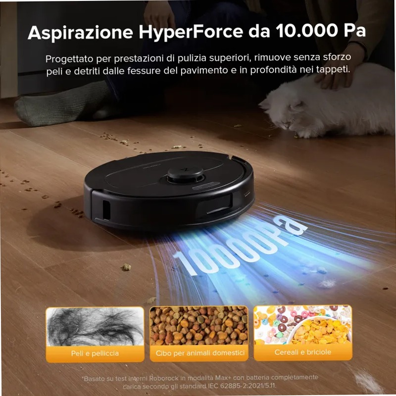 Roborock QV 35S: Pulizia avanzata con stazione multifunzionale