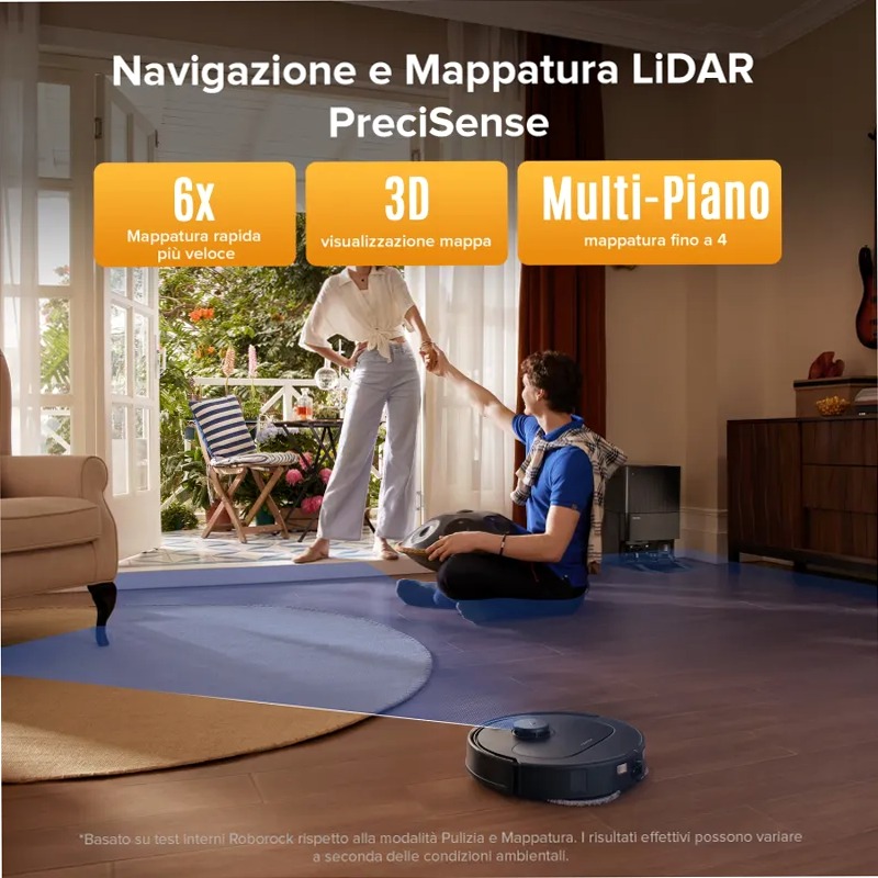 Roborock QV 35S: Pulizia avanzata con stazione multifunzionale