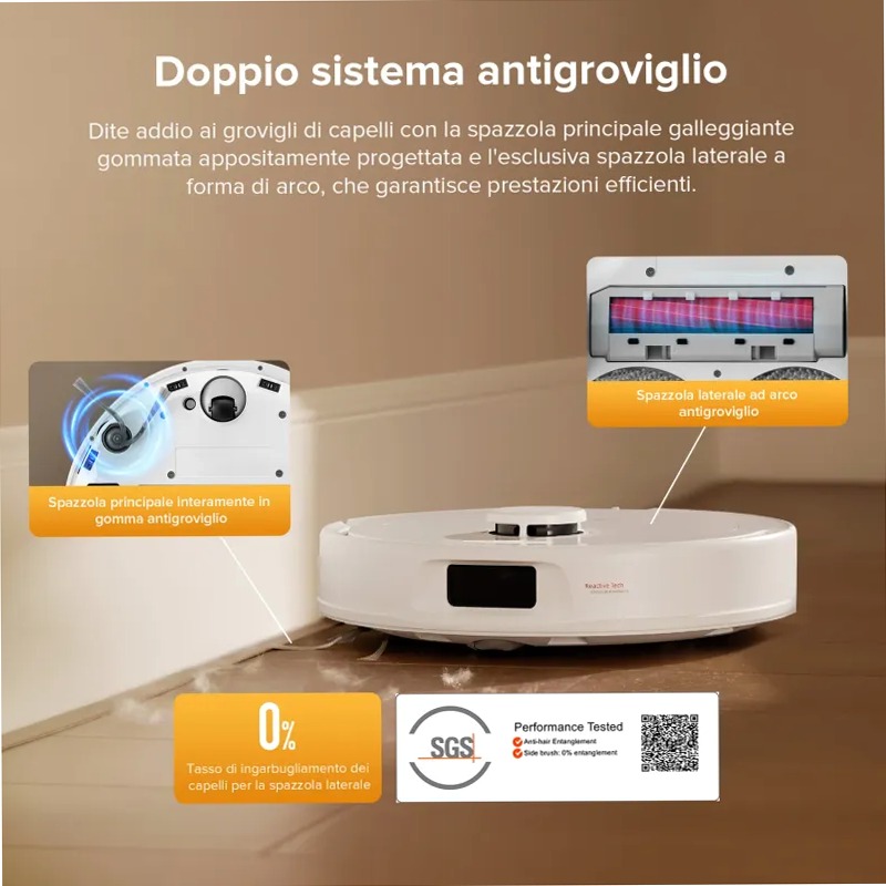 Roborock QV 35S: Pulizia avanzata con stazione multifunzionale