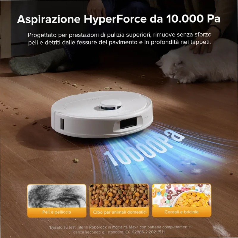 Roborock QV 35S: Pulizia avanzata con stazione multifunzionale