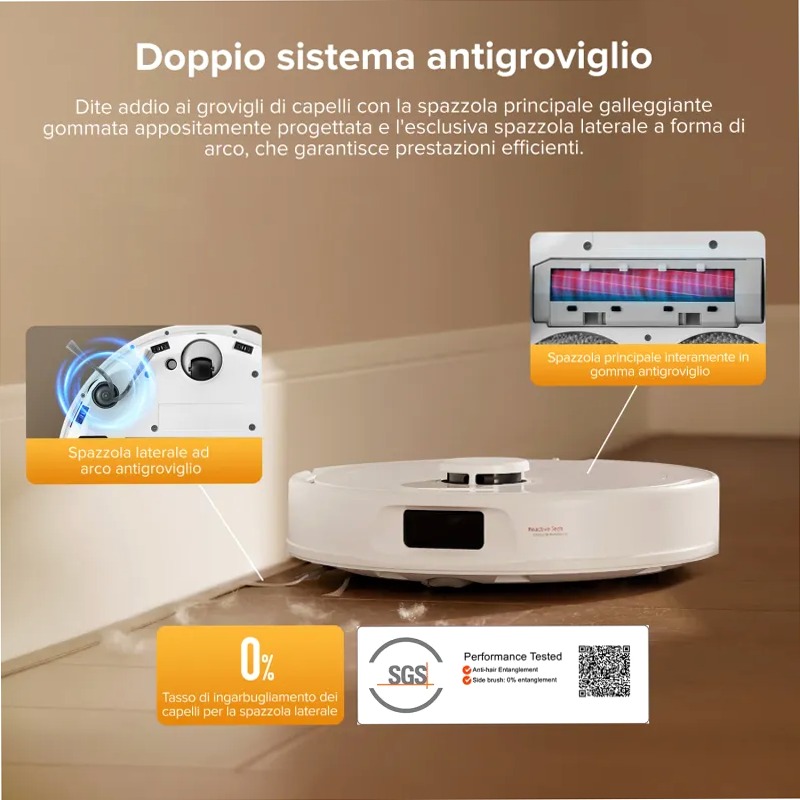 Roborock QV 35S: Pulizia avanzata con stazione multifunzionale