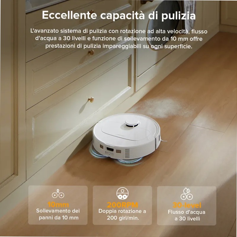 Roborock QV 35A - Aspirapolvere Intelligente