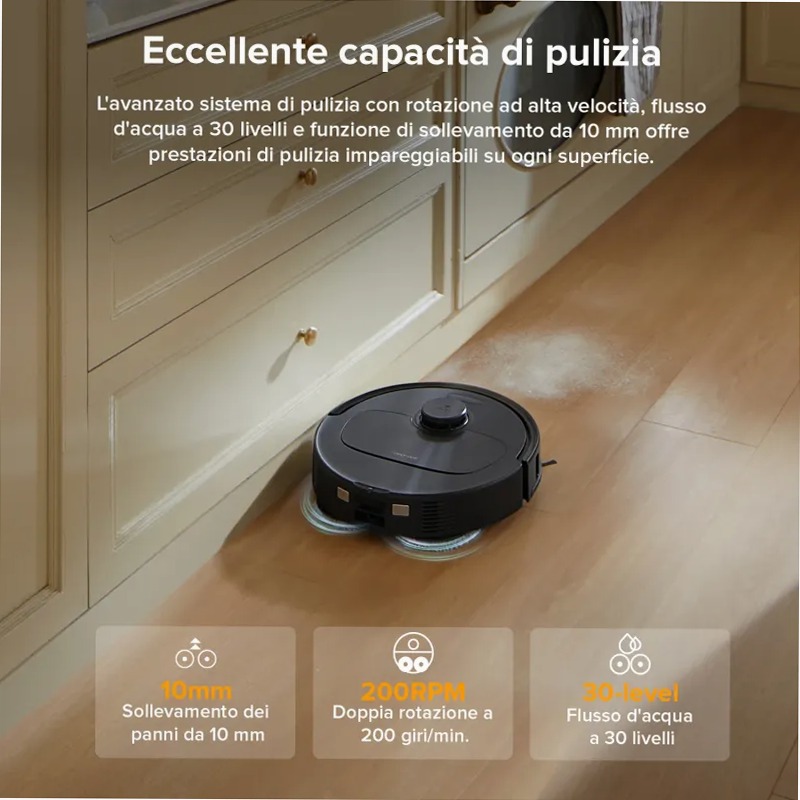Roborock QV 35A - Aspirapolvere Intelligente