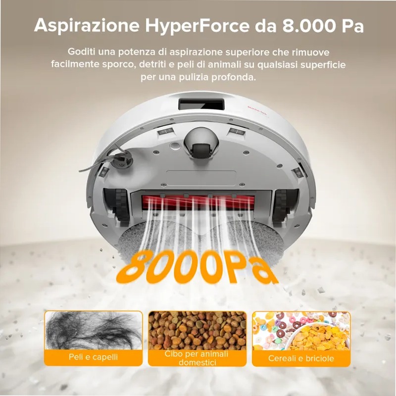 Roborock QV 35A - Aspirapolvere Intelligente