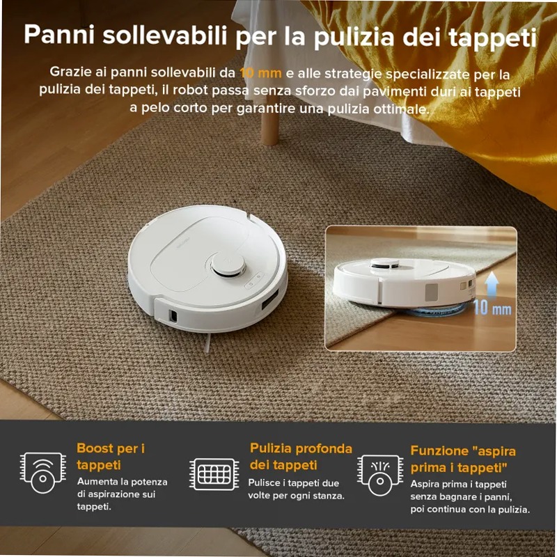 Roborock QV 35A - Aspirapolvere Intelligente