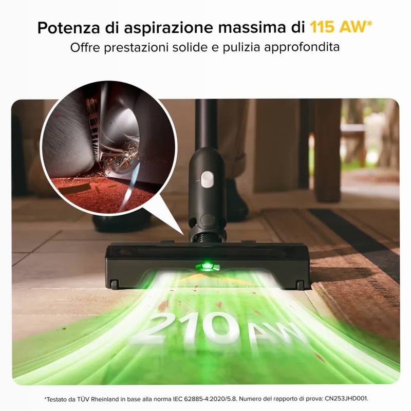 Roborock H60 Ultra - Aspirapolvere senza fili A