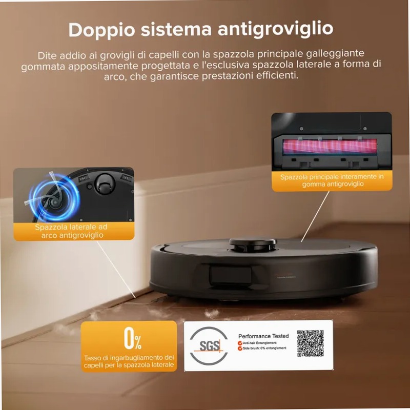 Roborock QV 35S Set Robot Aspirapolvere