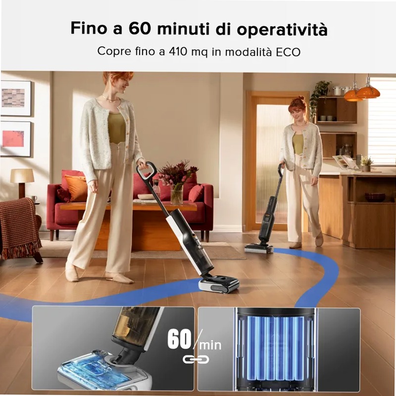 Roborock F25 BX: Pulizia impeccabile da bordo a bordo