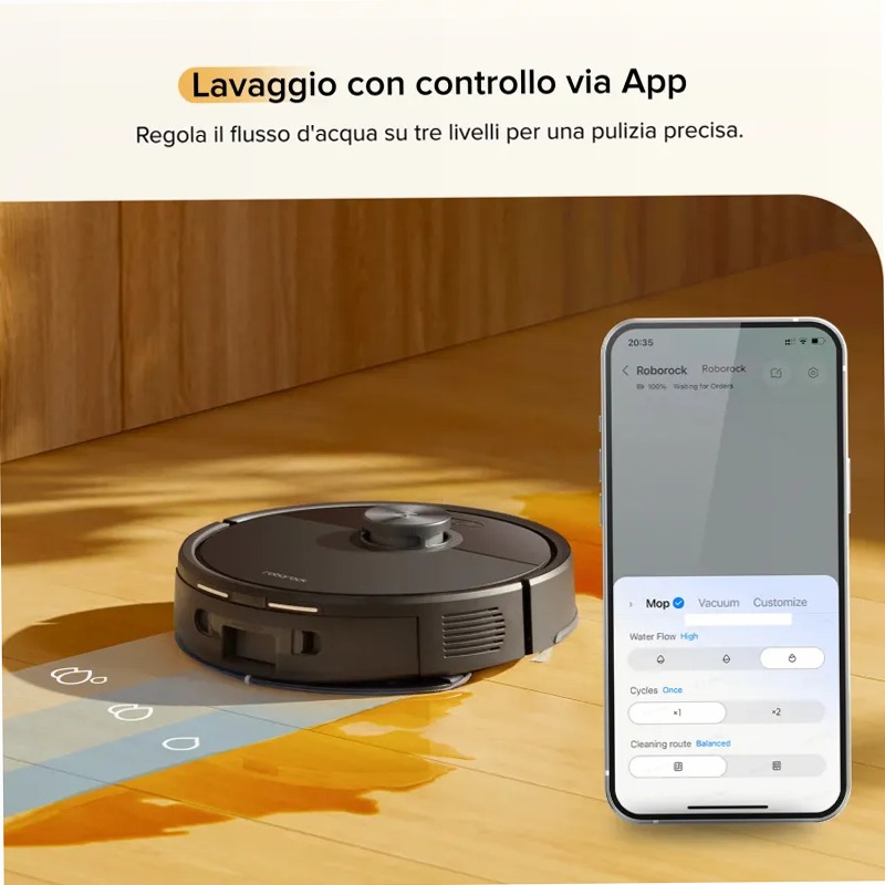 Roborock Q7 M5 - Robot Aspirapolvere e Lavapavimenti