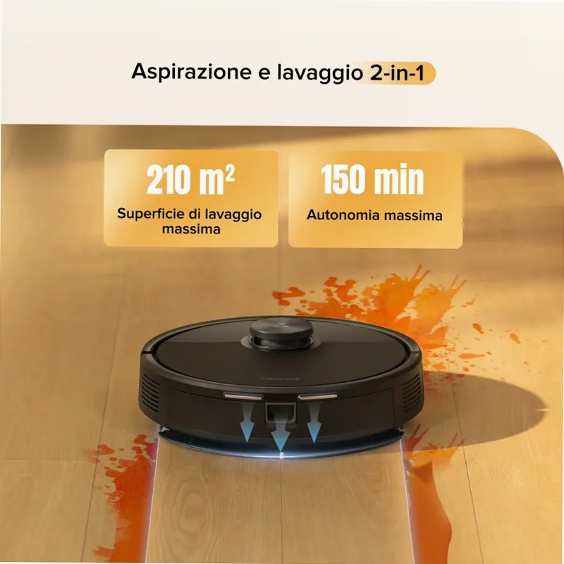Roborock Q7 M5 - Robot Aspirapolvere e Lavapavimenti