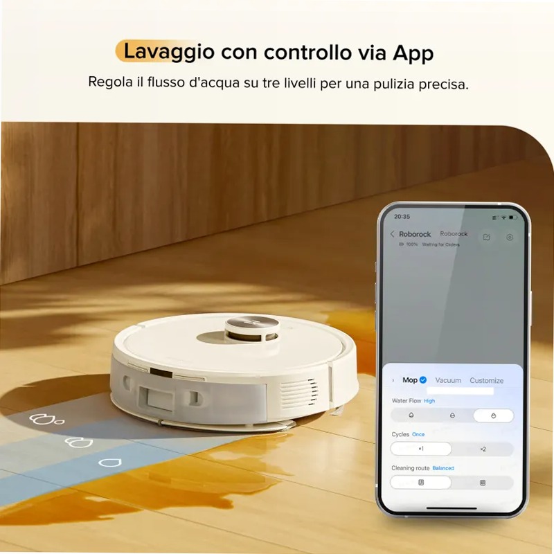Roborock Q7 M5 - Robot Aspirapolvere e Lavapavimenti