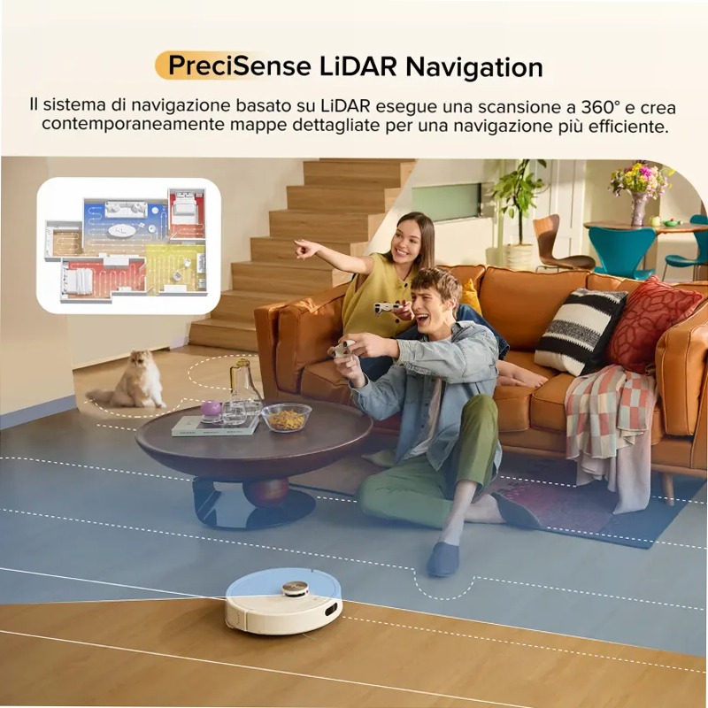 Roborock Q7 M5 - Robot Aspirapolvere e Lavapavimenti