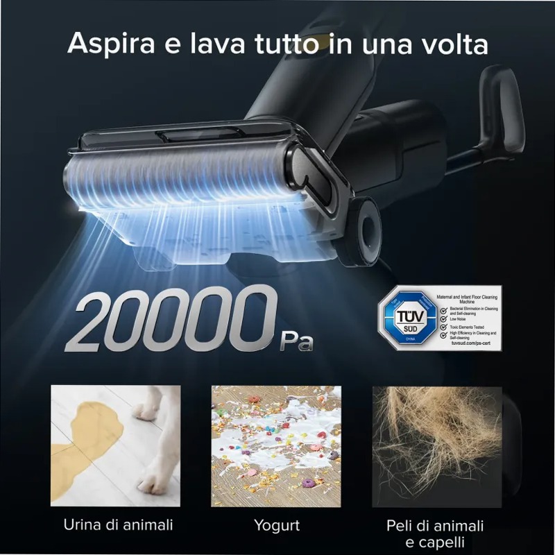 Roborock F25 XT - Aspirapolvere per umido e secco Beige