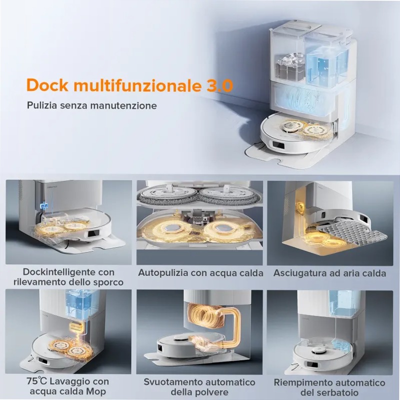 Roborock-Qrevo Edge S5A: Pulizia senza preoccupazioni
