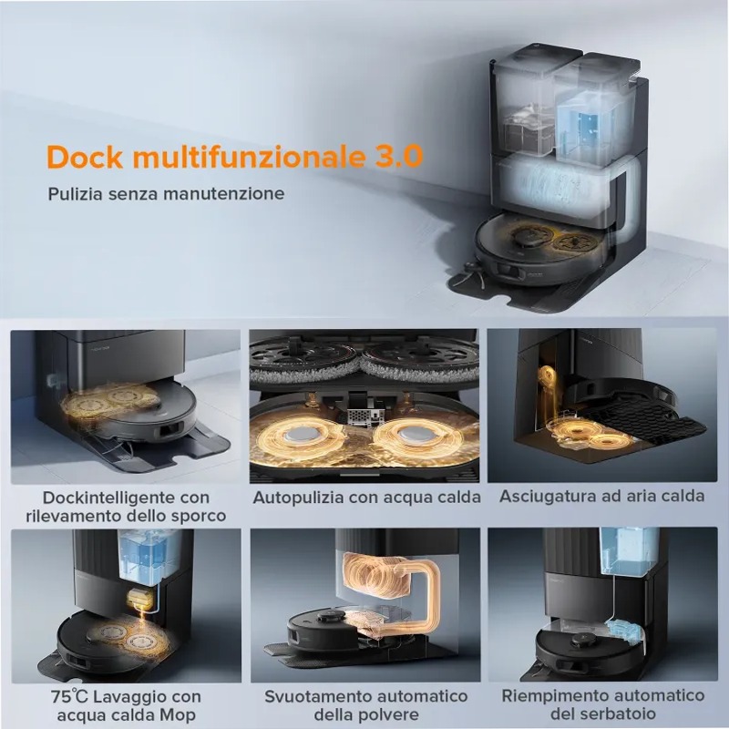 Roborock-Qrevo Edge S5A: Pulizia senza preoccupazioni