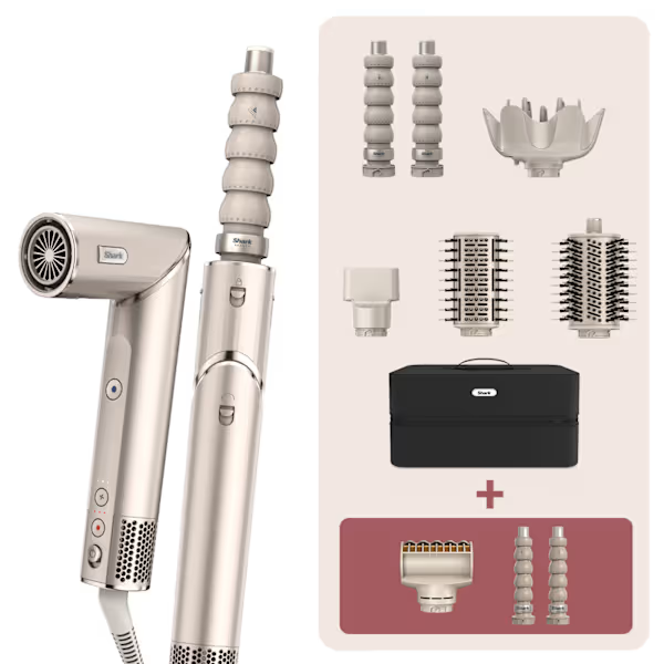Styler e Asciugacapelli Shark FlexStyle Set 5-in-1 Champagne