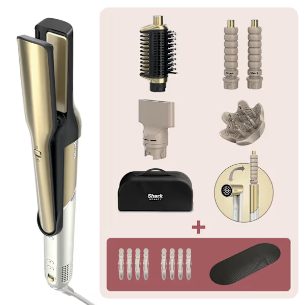 Styler e Asciugacapelli Shark Glam Set 5-in-1