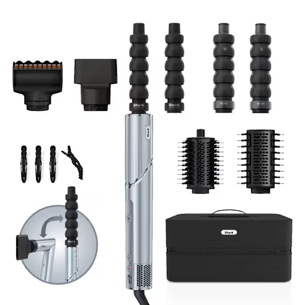 Styler e asciugacapelli Shark FlexStyle Set 6-in-1 Blu Ghiaccio