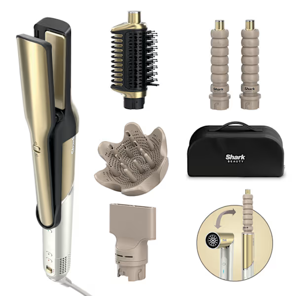 Styler e Asciugacapelli Shark Glam Set 5-in-1