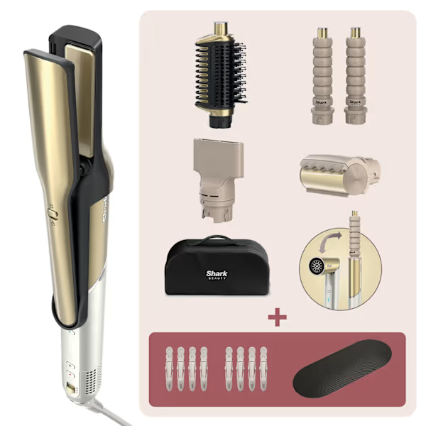 Styler e Asciugacapelli Shark Glam Set 5-in-1
