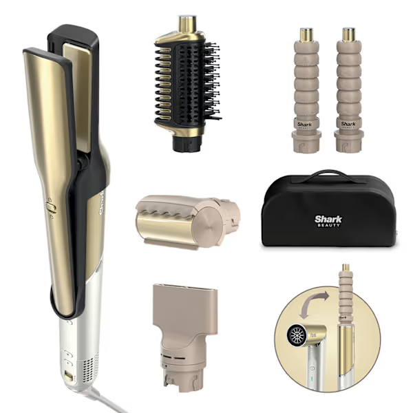 Styler e Asciugacapelli Shark Glam Set 5-in-1