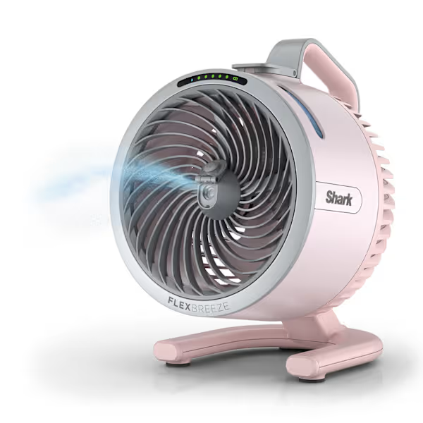 Ventilatore portatile Shark FlexBreeze HydroGo Rosa