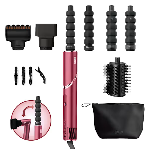 Styler e asciugacapelli Shark FlexStyle Set 5-in-1 Cherry Pink