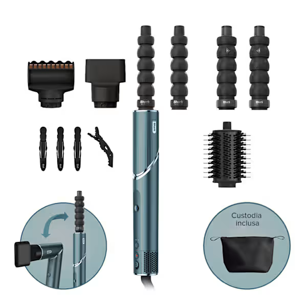 Styler e asciugacapelli Shark FlexStyle Set 5-in-1 Ottanio