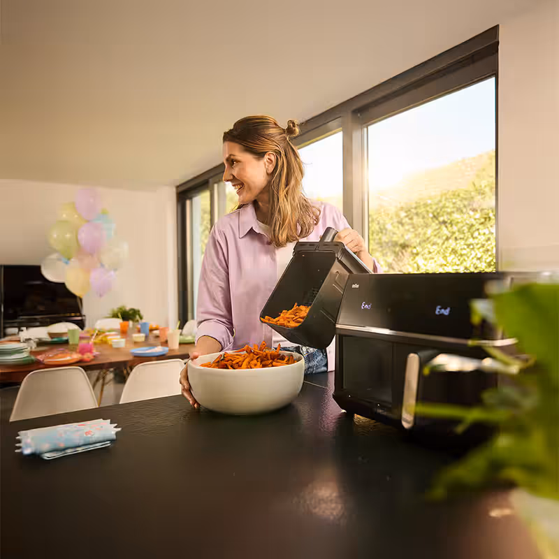 Friggitrice ad Aria TwinCook 5 TD 5030I nero