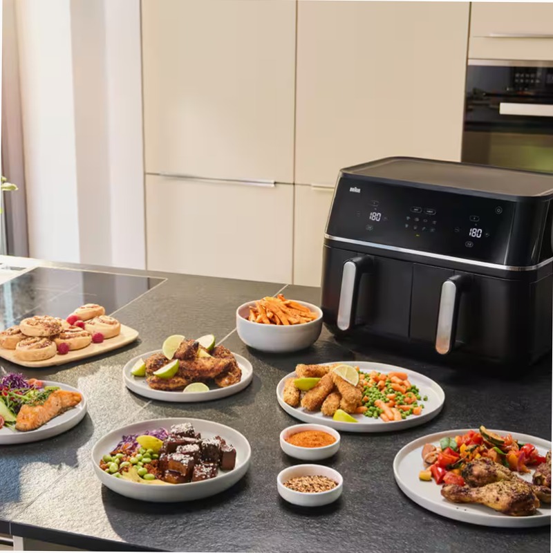 Friggitrice ad Aria TwinCook 5 TD 5030I nero