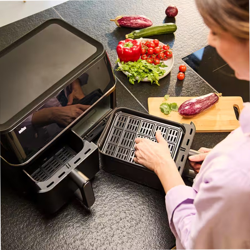 Friggitrice ad Aria TwinCook 5 TD 5030I nero