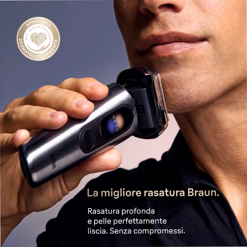 Rasoio elettrico Braun NEVO 11000c Argento