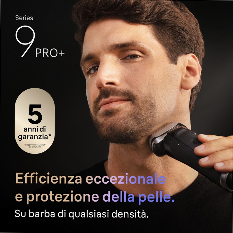Braun Serie 9 Pro+ 9690cce - Rasoio Elettrico Premium