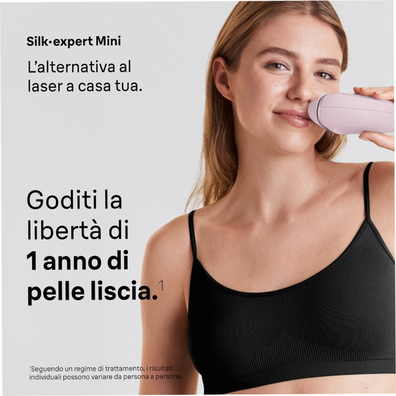 Braun Silk·expert Mini PL1112 IPL: Trattamenti veloci per pelle liscia IPL