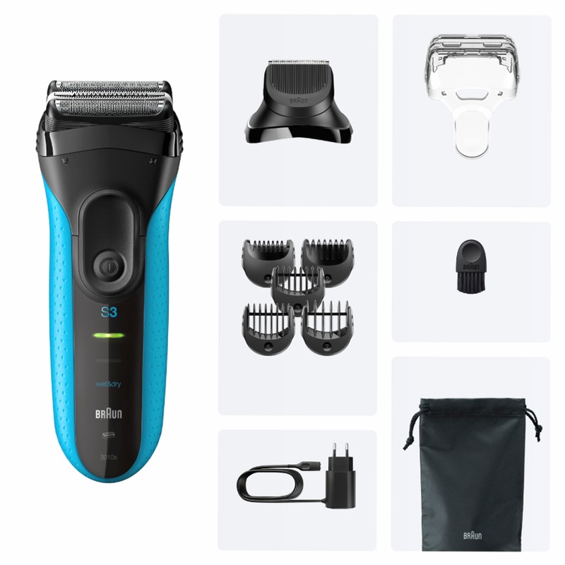 Rasoio Series 3 Shave&Style 3010BT Wet & Dry