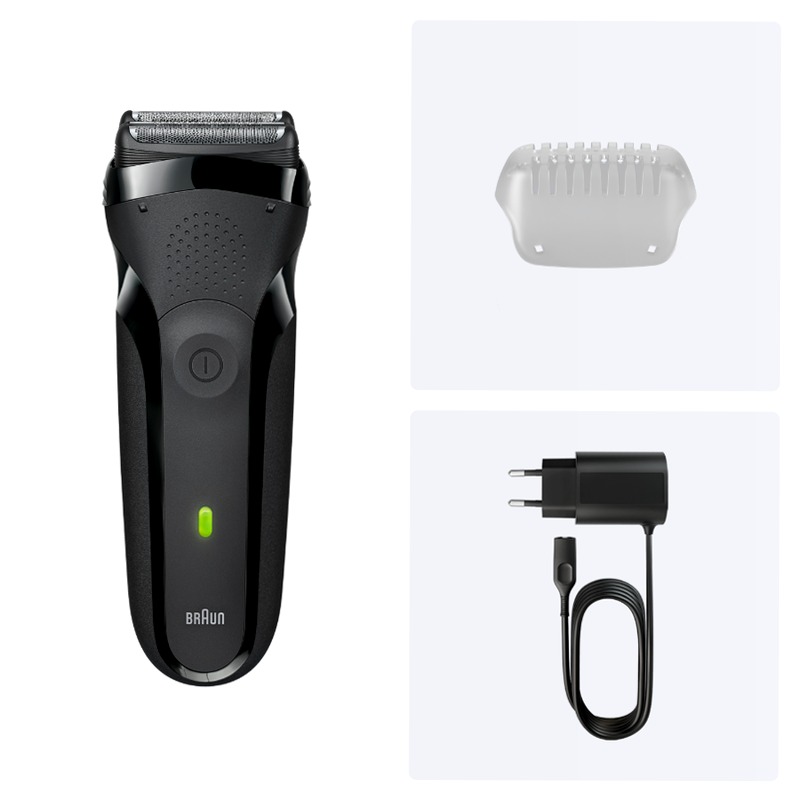 Rasoio Braun Series 3 300s, nero