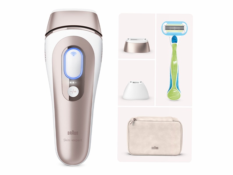 Braun epilatore smart Skin i·expert PL7147 Sì Luce pulsata