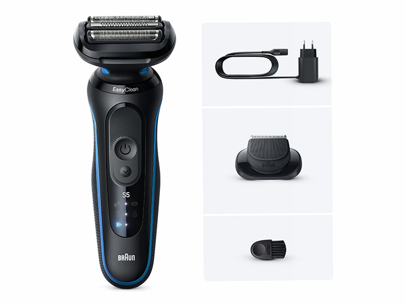 Braun rasoio elettrico Series 5 52-B1200si con rifinitore