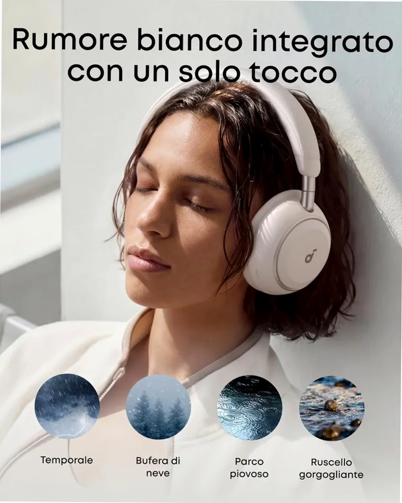 soundcore Space 2 | Cuffie Noise Cancelling per il comfort di tutto il giorno