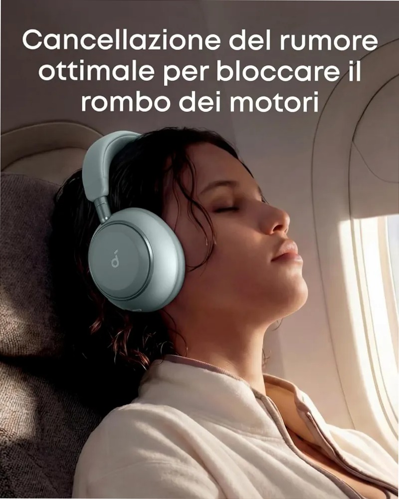 soundcore Space 2 | Cuffie Noise Cancelling per il comfort di tutto il giorno