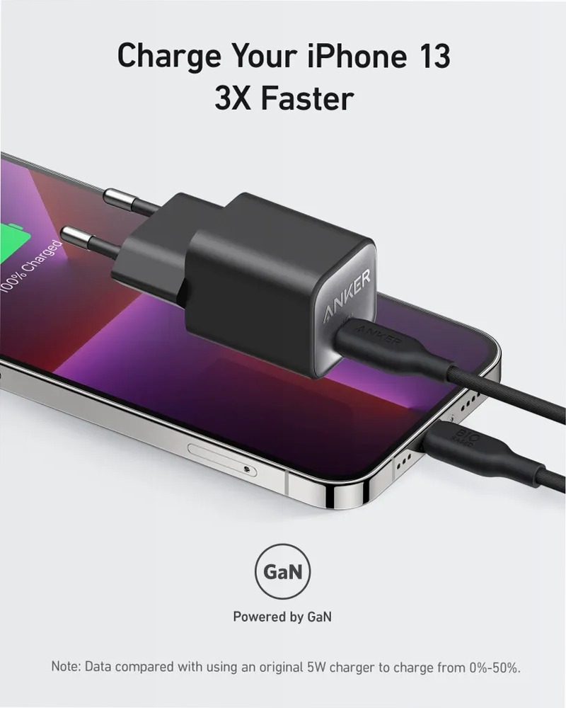 Caricabatterie Anker 511 (Nano 3, 30W)