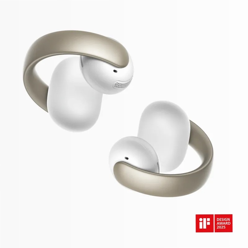 soundcore AeroClip |Auricolari open‑ear clip‑on con comfort adattivo