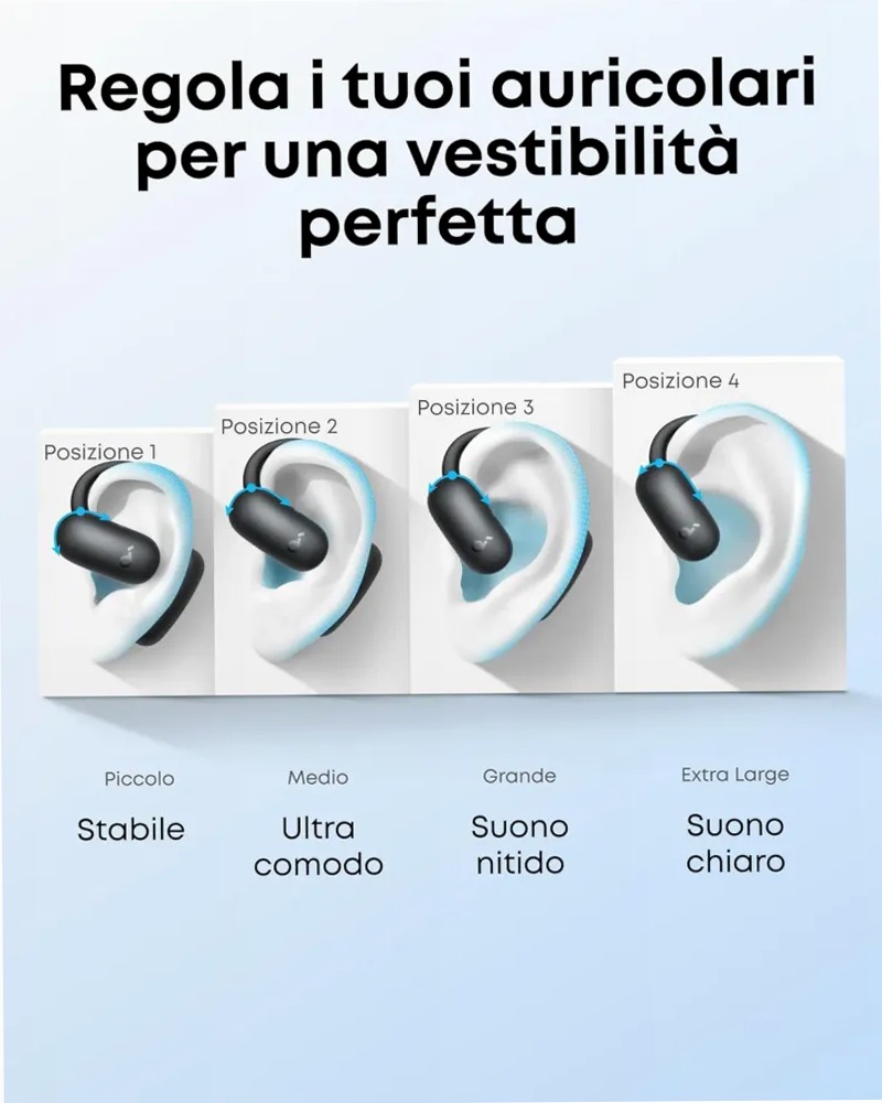 soundcore AeroFit 2 | Auricolari wireless open‑ear
