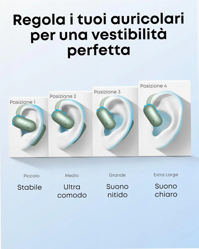 soundcore AeroFit 2 | Auricolari wireless open‑ear